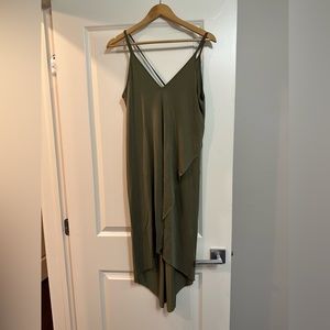 Lush Green Cotton Dress